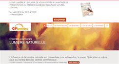 Desktop Screenshot of gif-lumiere.com